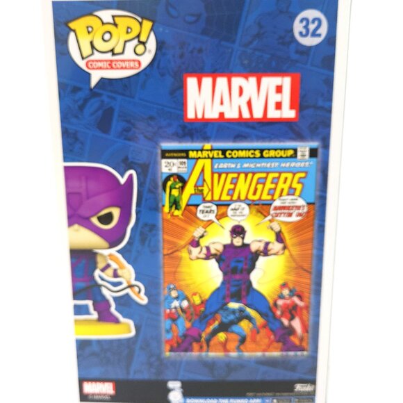 Funko Pop! Comic Book Cover with case: Marvel - Hawkeye - Target (T) (Exclusive) - Picture 5 of 6